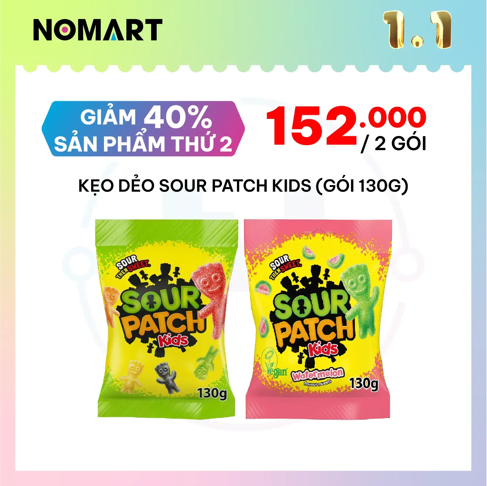 Sale 1/1 Sour Patch Kids