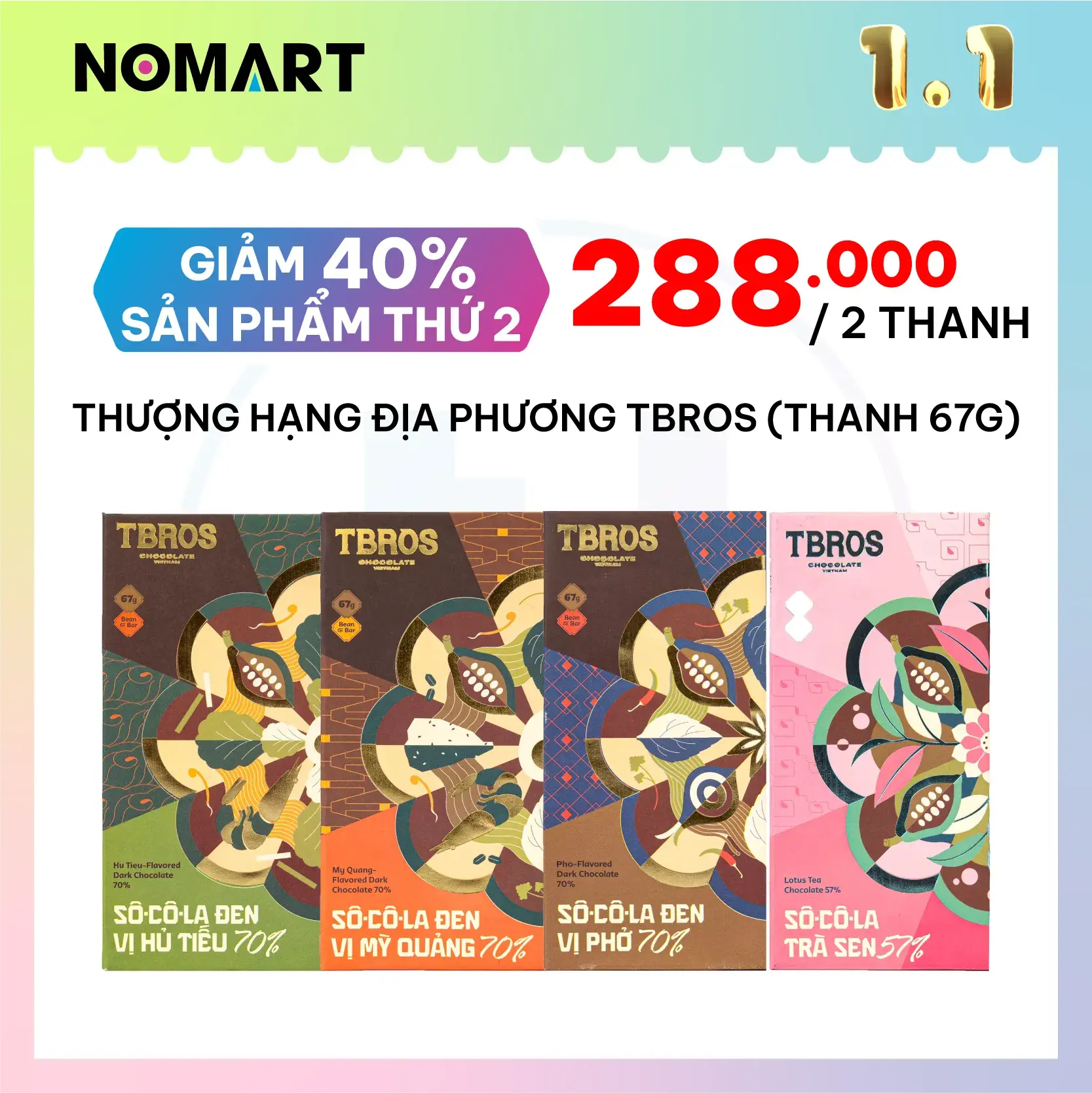 Sale 1/1 TBROS lớn