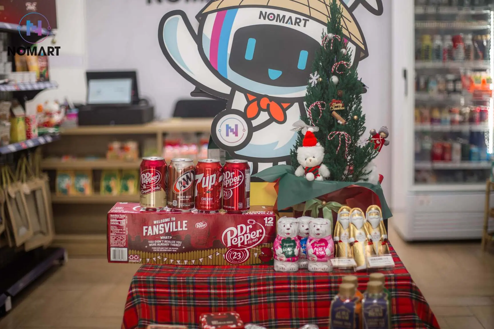 Nước ngọt Mỹ top trend tại NOMART