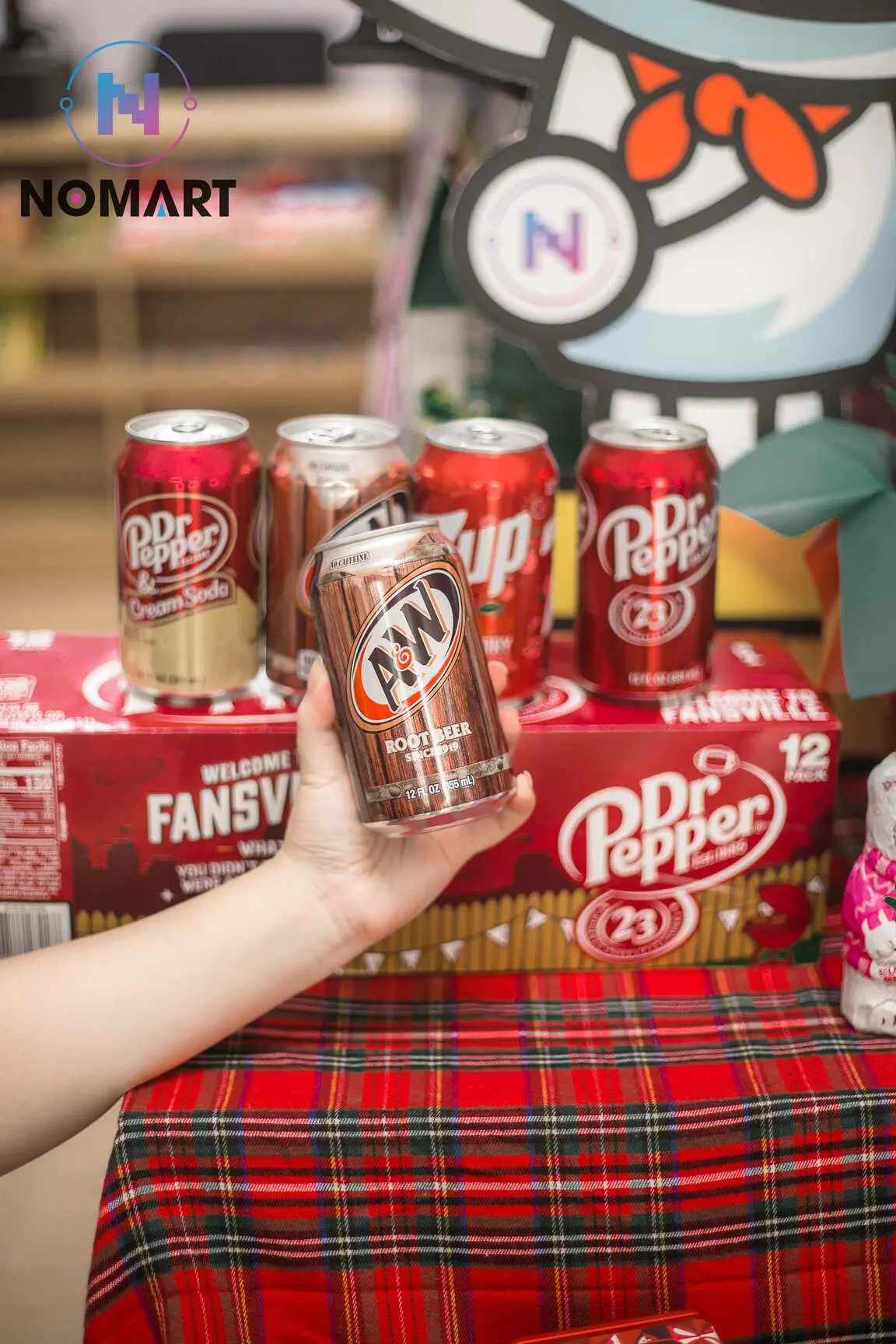 Xá xị A&W lạ vị