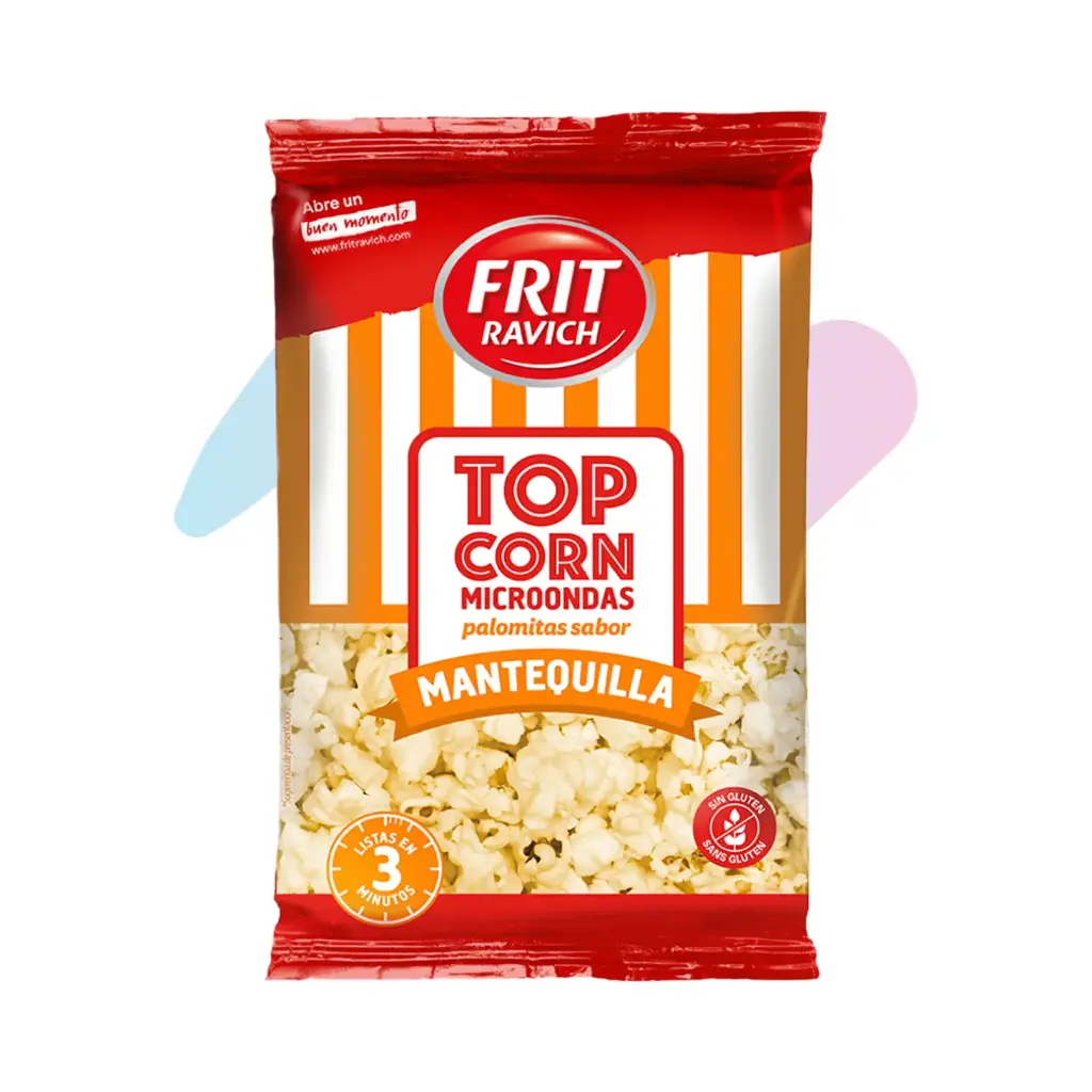 Bắp Rang Lò Vi Sóng Frit Ravich Vị Bơ (Túi 90g)