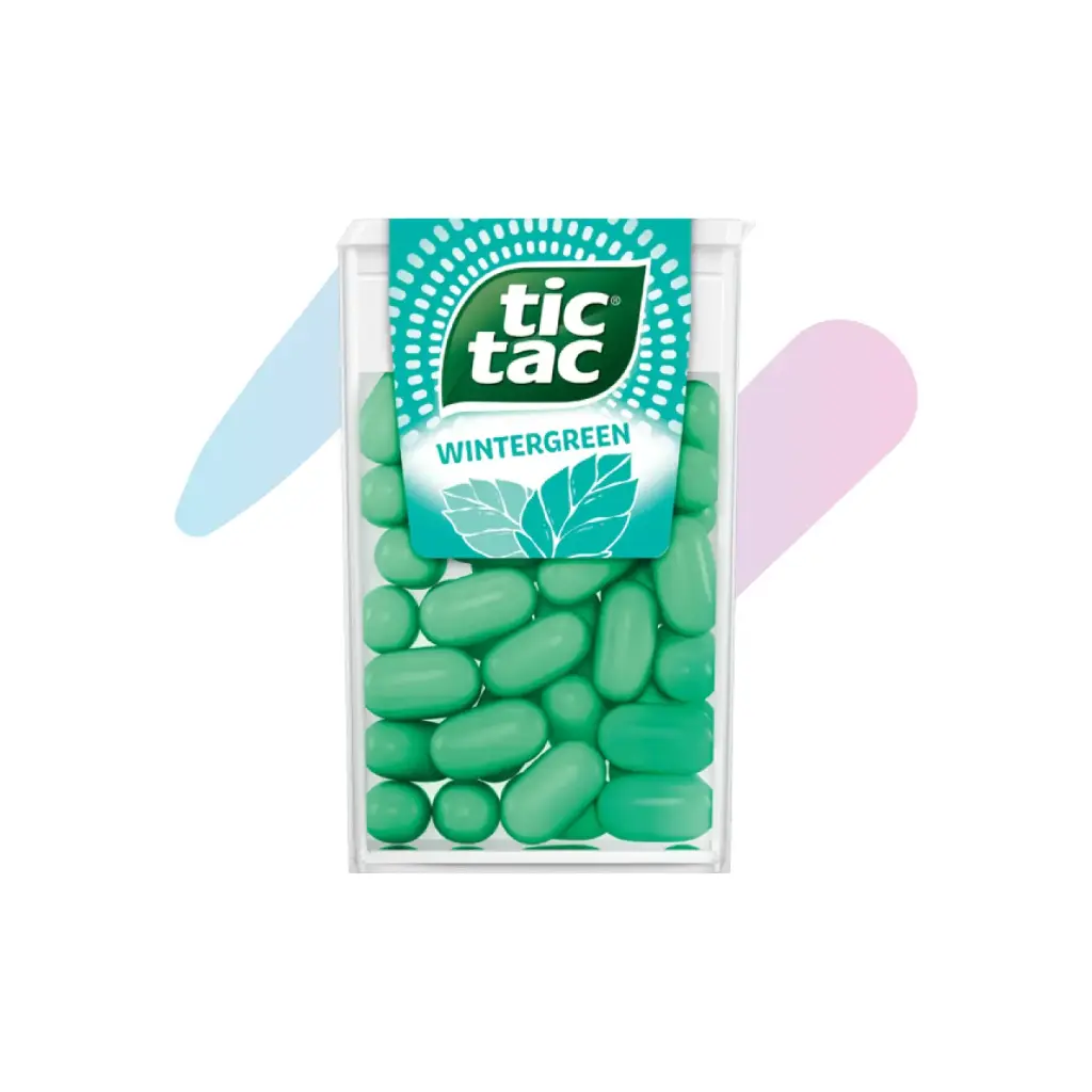 Kẹo Tic Tac Hương Vị Bạc Hà Lục (Hộp 14,5g)