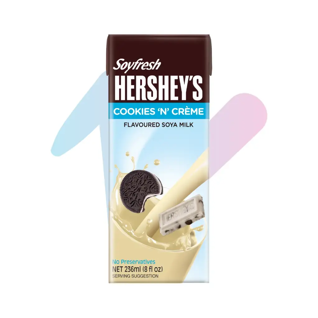 Hershey's Soyfresh Cookies n Creme Soy Milk (8 fl oz Carton)