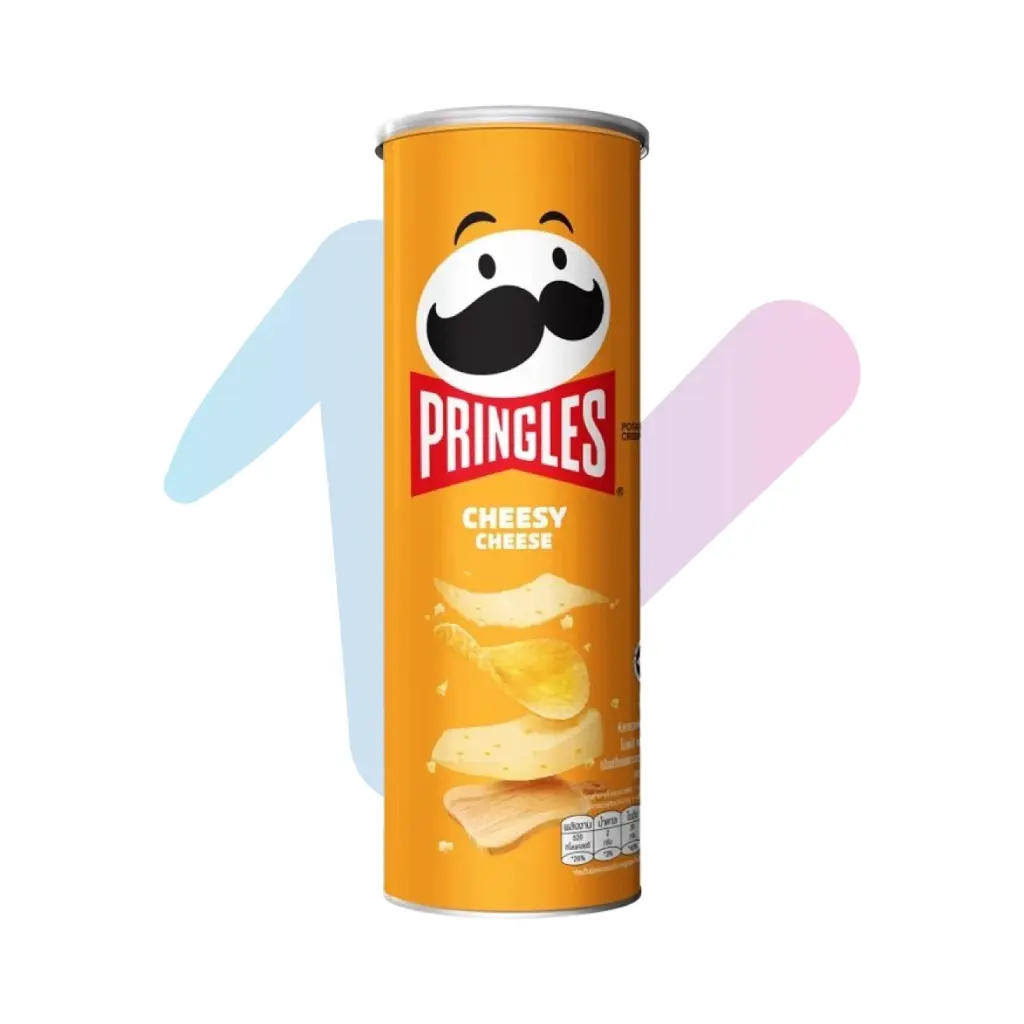 Snack Khoai Tây Pringles Cheesy Cheese (Hộp 102g)