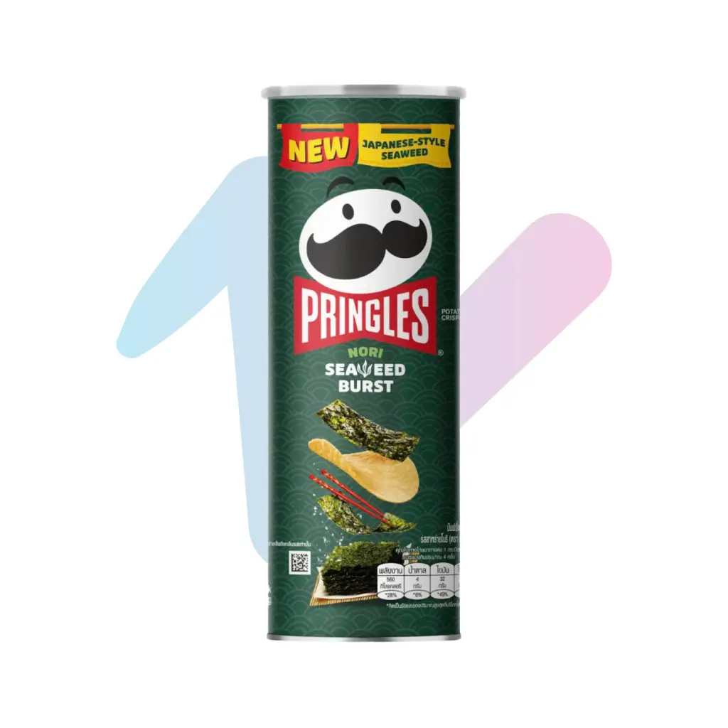 Pringles Nori Seaweed Potato Chips (3.6oz Box)