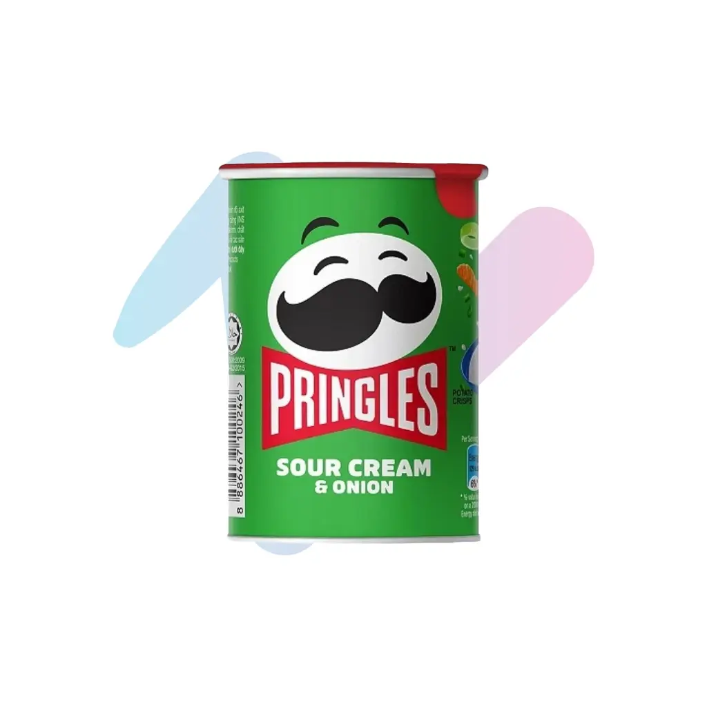 Snack Khoai Tây Pringles Sour Cream & Onion (Hộp 42g)
