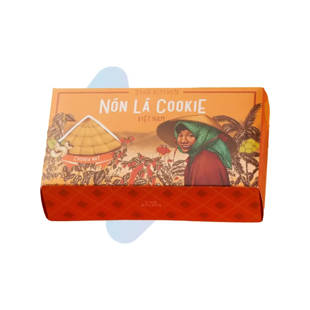 Bánh Quy Nón Lá Vị Hạt Điều Star Kitchen (Hộp 112g)