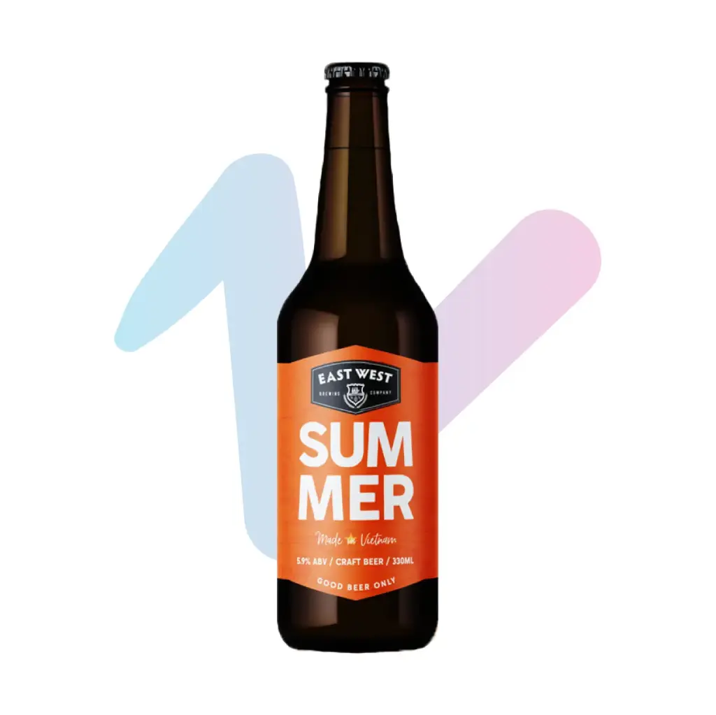 Thức Uống Bia Thủ Công East West Summer (Chai 330ml)