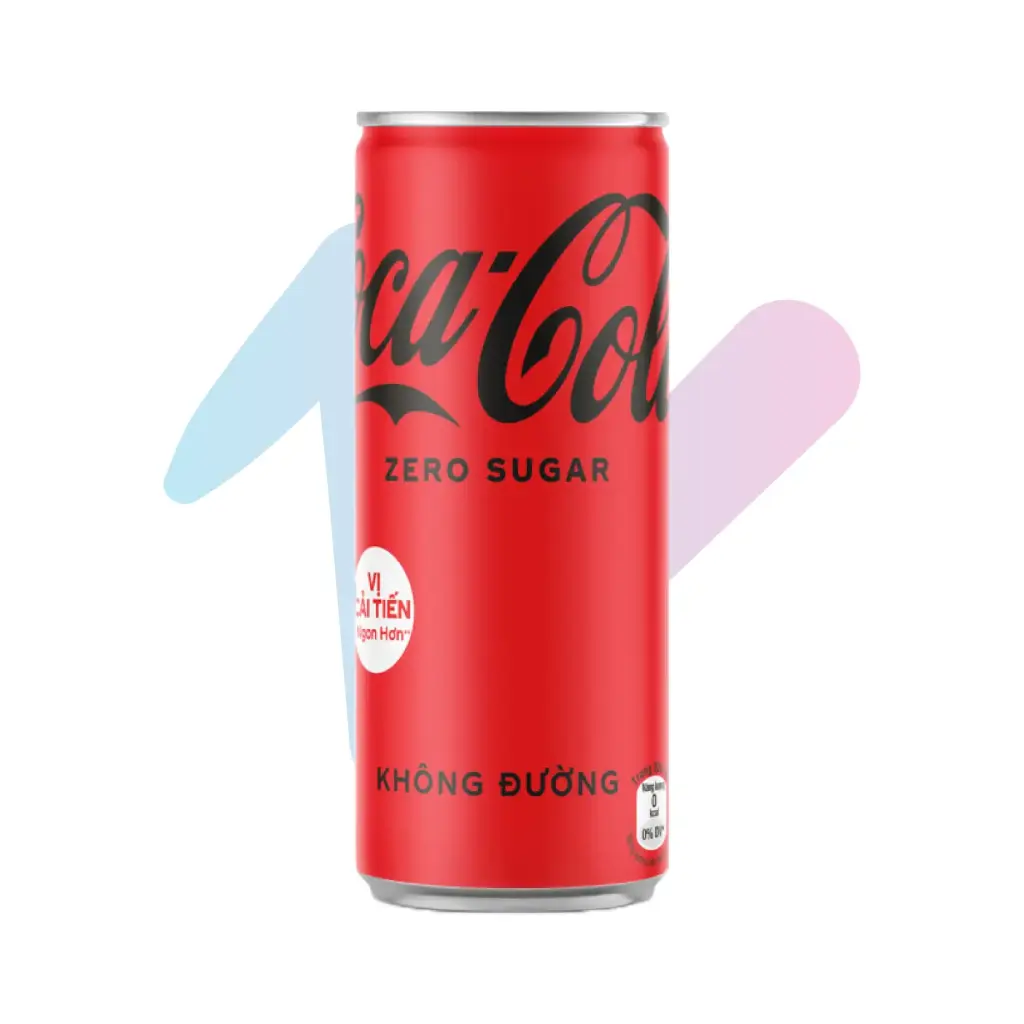 Nước Ngọt Coca-Cola Zero Không Đường (Lon 320ml)