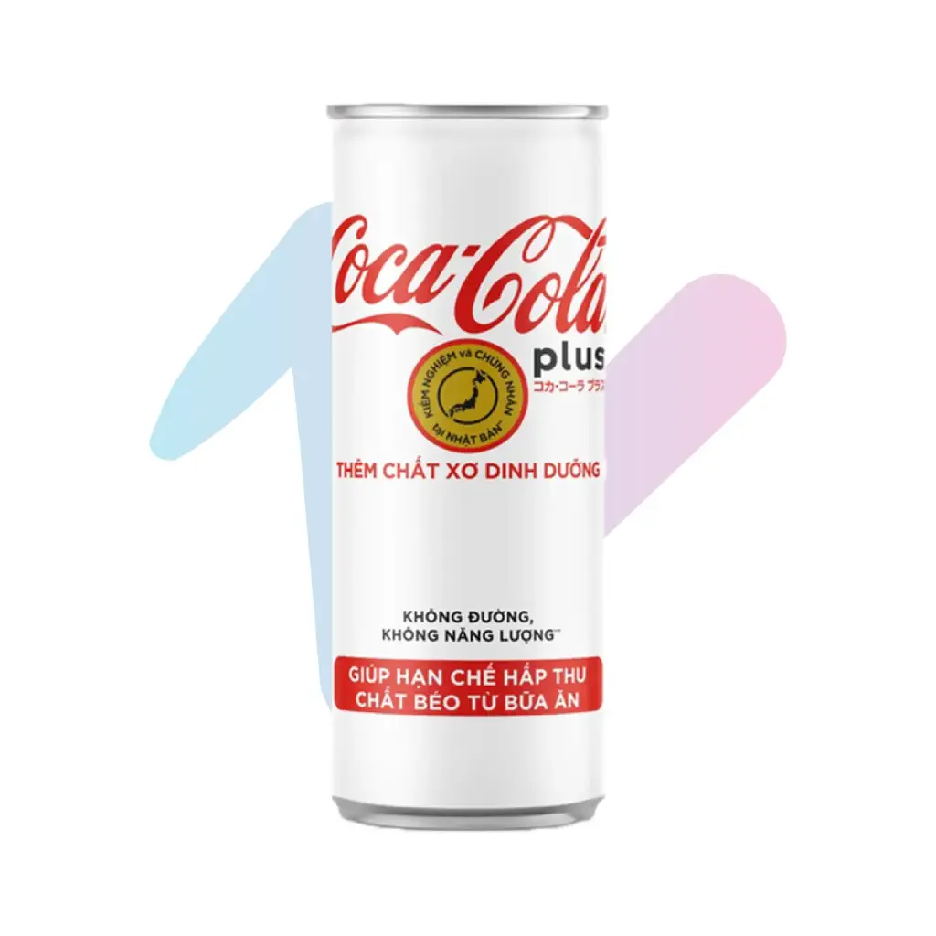 Nước Ngọt Coca-Cola Plus Thêm Chất Xơ (Lon 320ml)