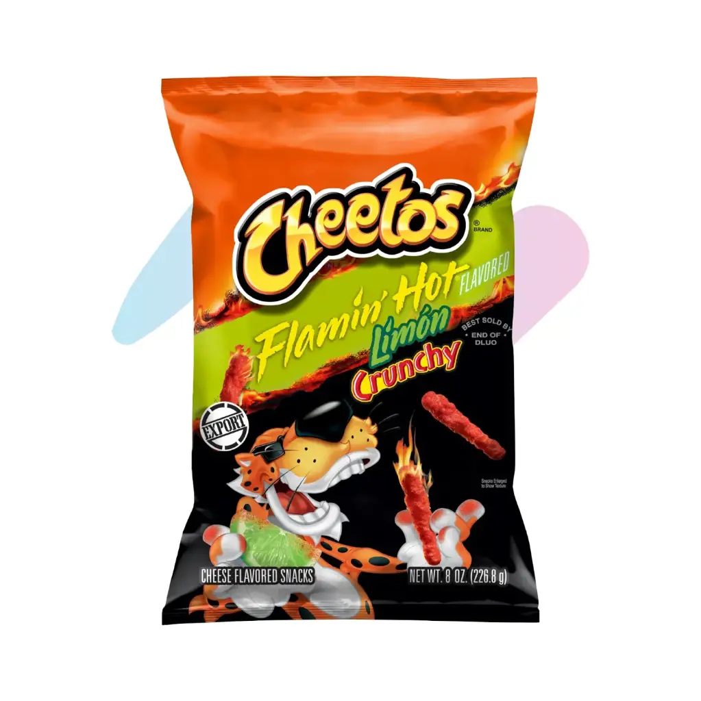 Cheetos Flamin' Hot Limon Snack (8oz Pack)