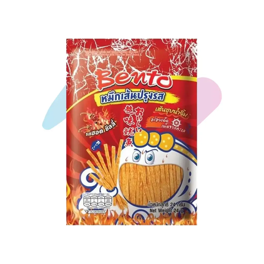 Snack Mực Hải Sản Vị Mexican BBQ Bento (Gói 20g)