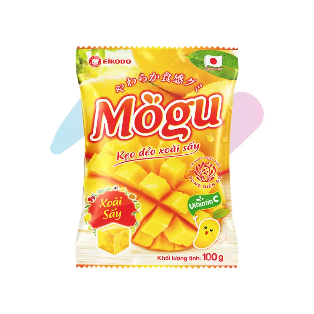 EIKODO Mogu Mango Chewy Candy (3.53oz Pack)