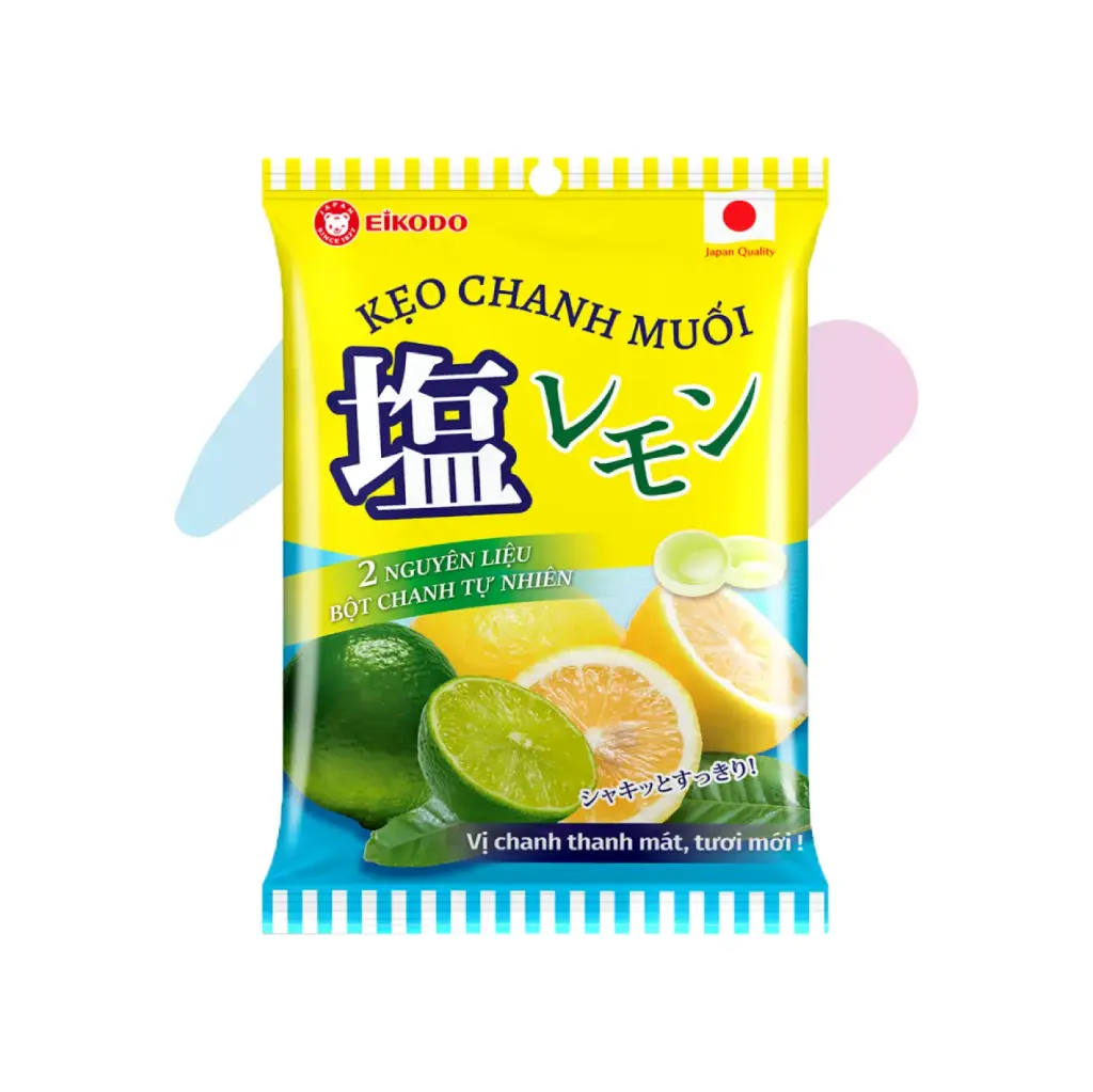 EIKODO Salted Lemon Candy (4.23oz Pack)