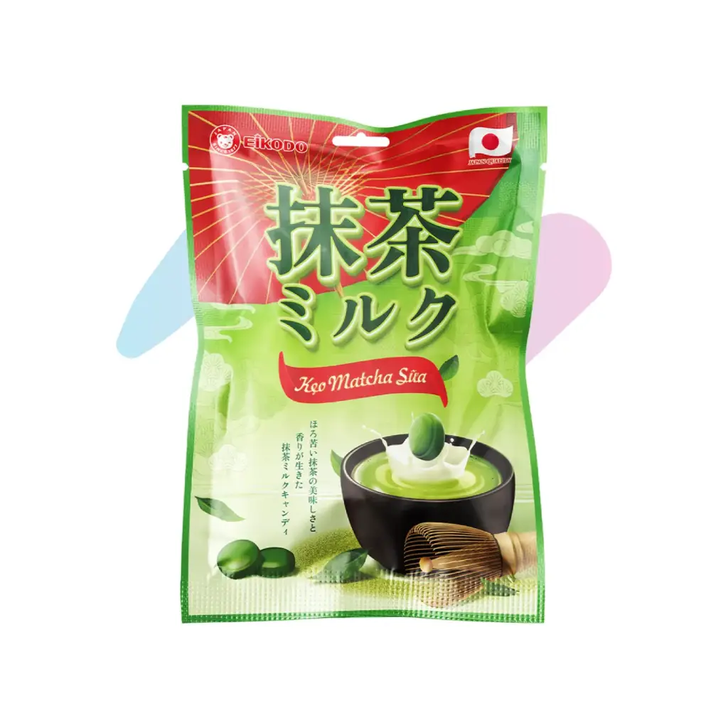 Kẹo Matcha Sữa EIKODO (Gói 100g)