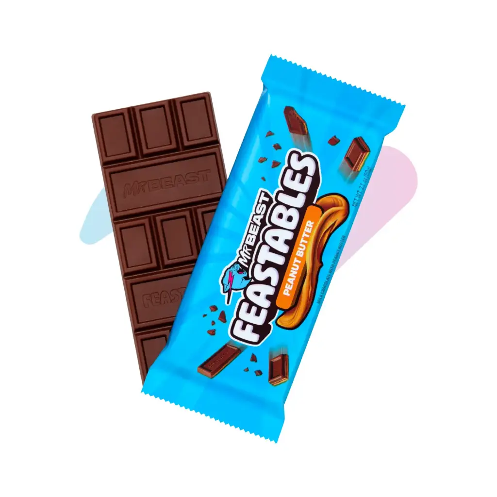 Feastables MrBeast Peanut Butter Chocolate (2.12oz Bar)