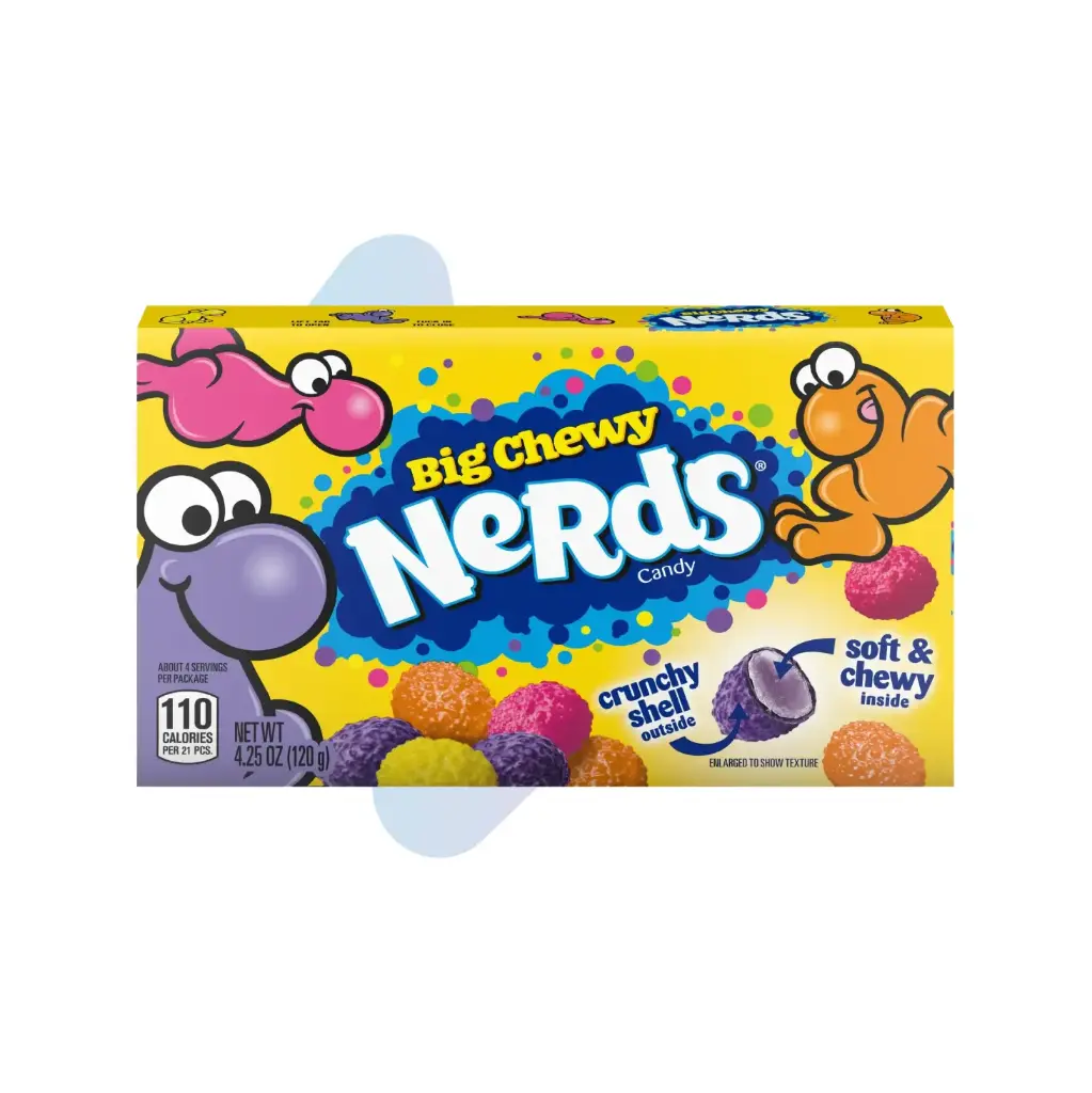 Kẹo Dẻo NERDS Big Chewy (Hộp 120,5g)