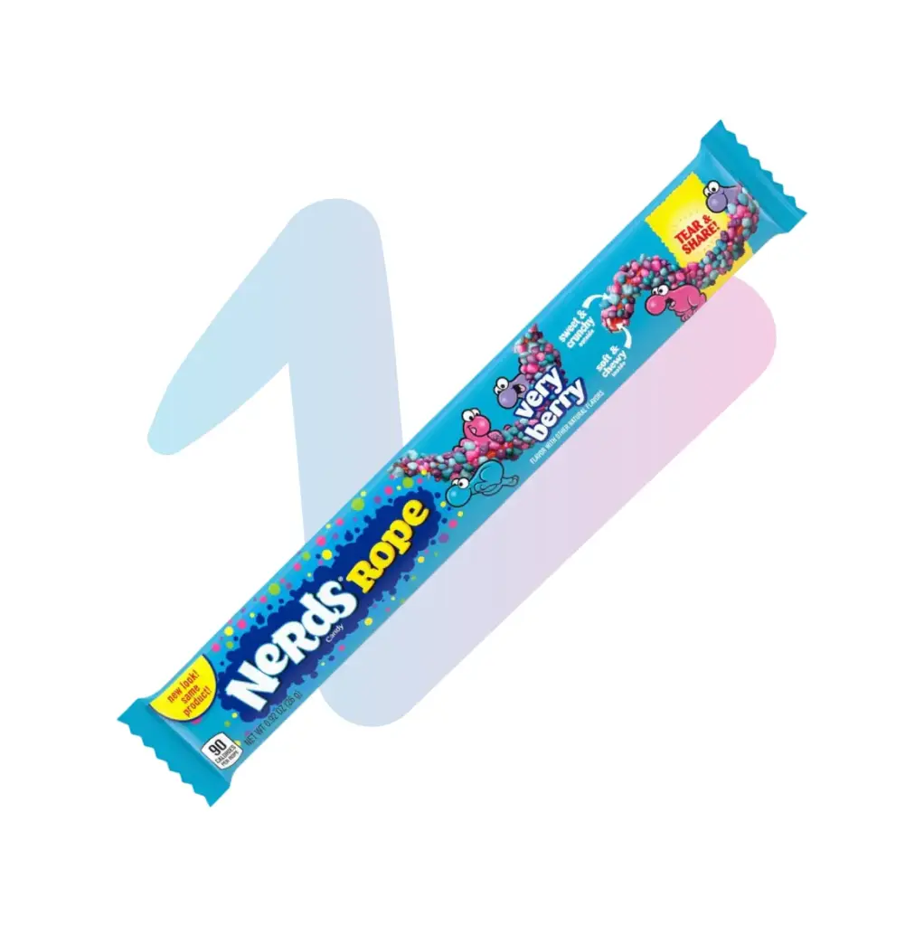Kẹo Dẻo NERDS Rope Vị Very Berry (Gói 26g)
