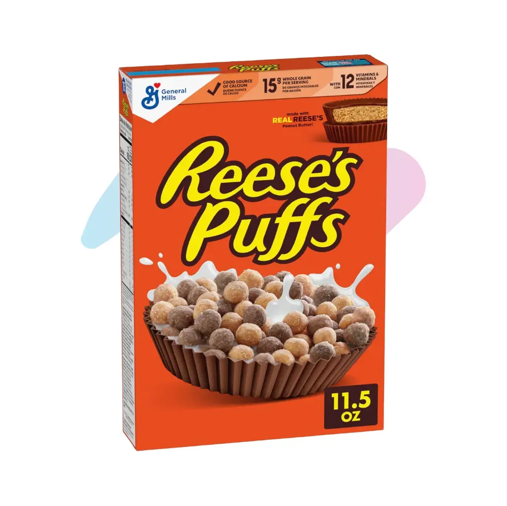 Ngũ Cốc Bắp Giòn Ngọt Reese's Puffs (Hộp 326g)