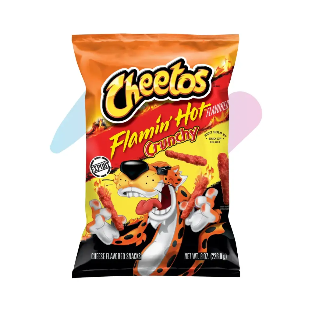 Cheetos Flamin' Hot Crunchy Snack (8oz Pack)