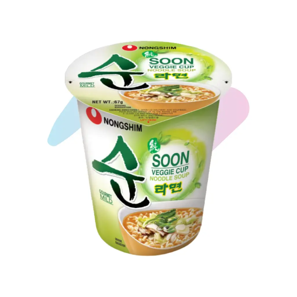 Mì Ly Chay Soon Cup Nongshim (Ly 67g)