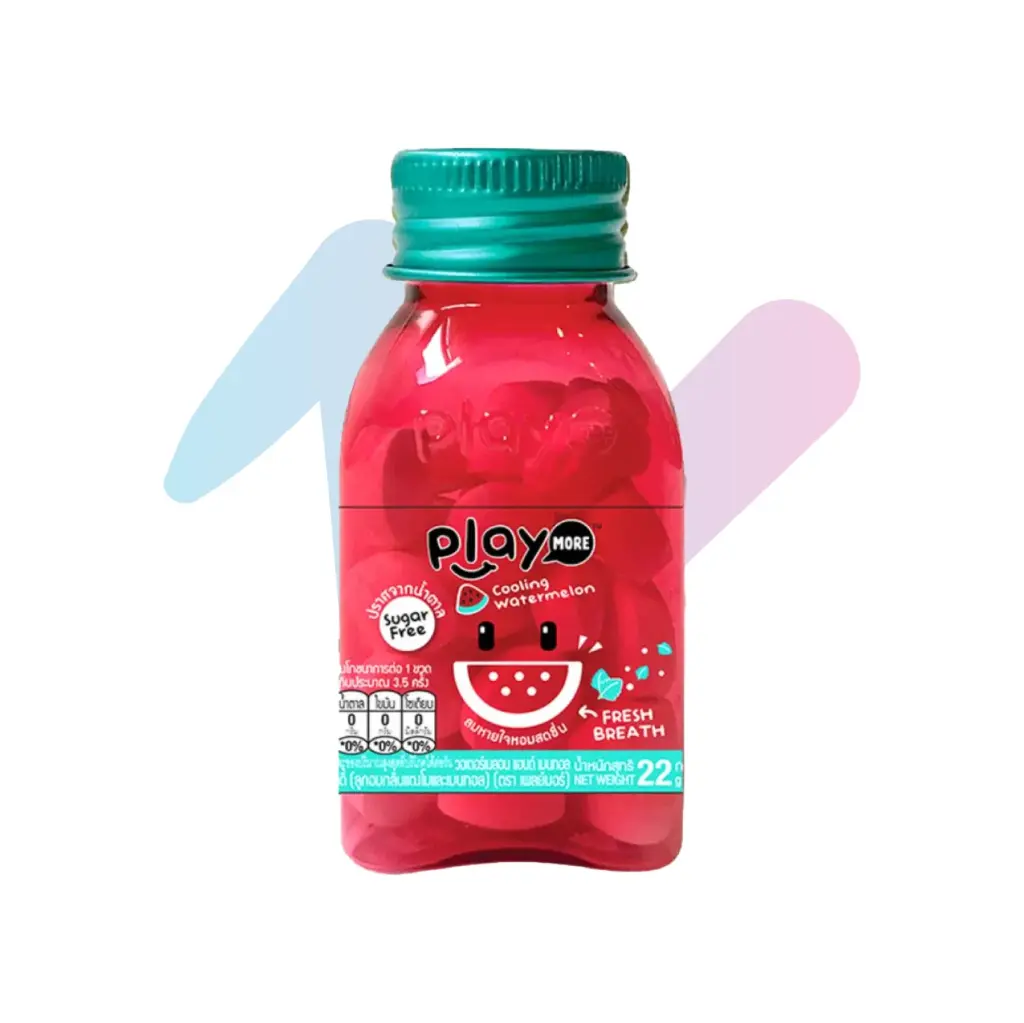 Kẹo The Playmore Vị Dưa Hấu (Hũ 22g)