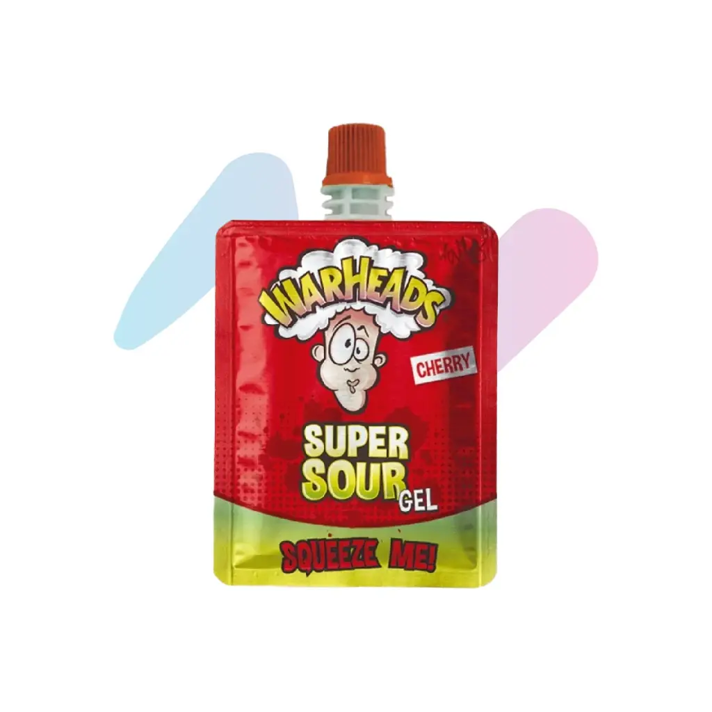 Kẹo Gel Siêu Chua Warheads Vị Anh Đào (Gói 20g)