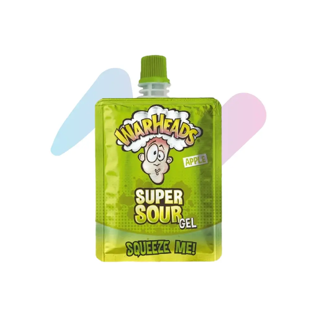 Kẹo Gel Siêu Chua Warheads Vị Táo (Gói 20g)