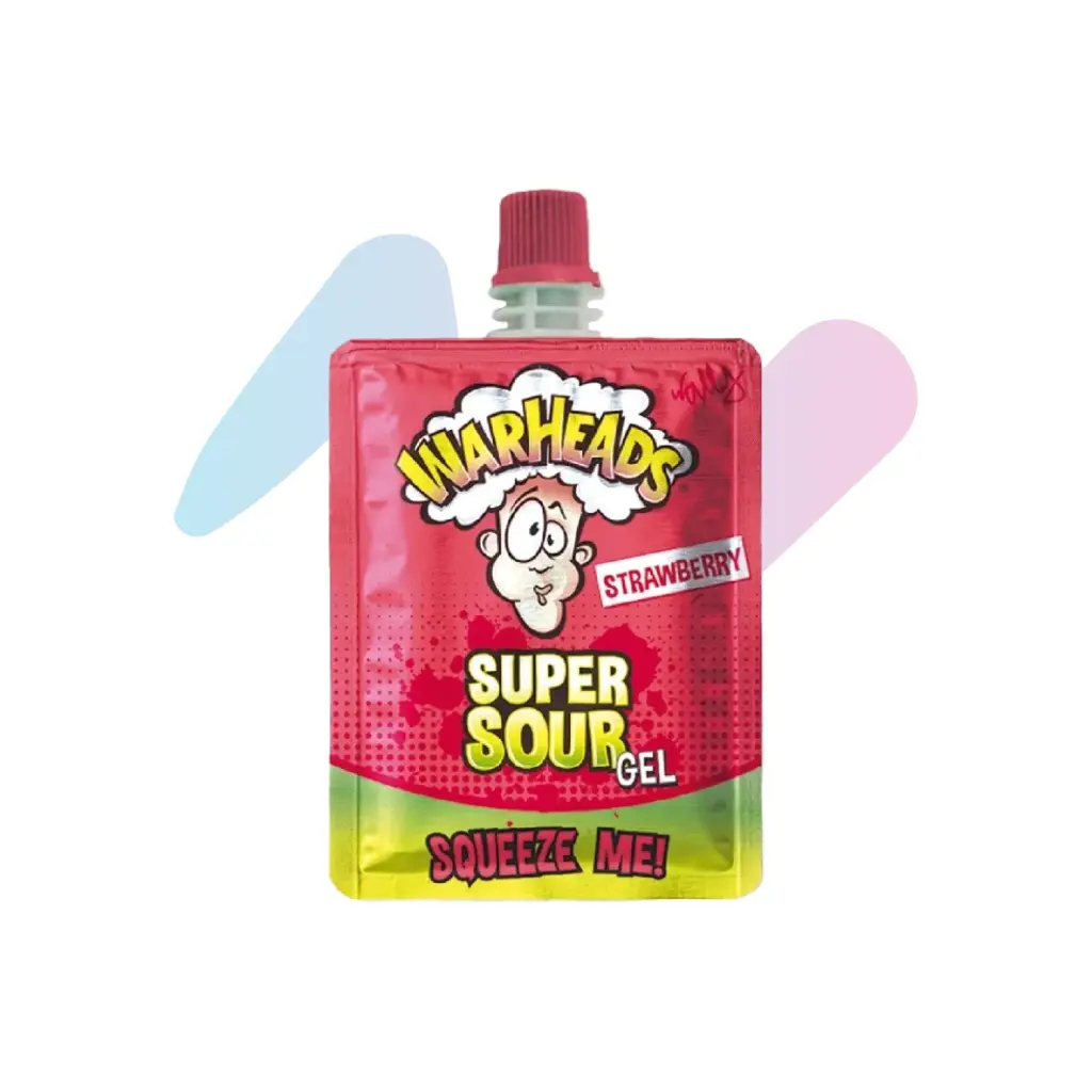 Kẹo Gel Siêu Chua Warheads Vị Dâu (Gói 20g)