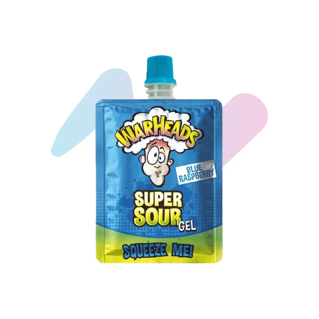 Kẹo Gel Siêu Chua Warheads Vị Phúc Bồn Tử Xanh (Gói 20g)