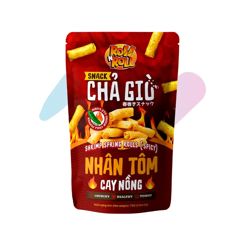 Roll N' Roll Spicy Shrimp Spring Rolls (2.65oz Pack)