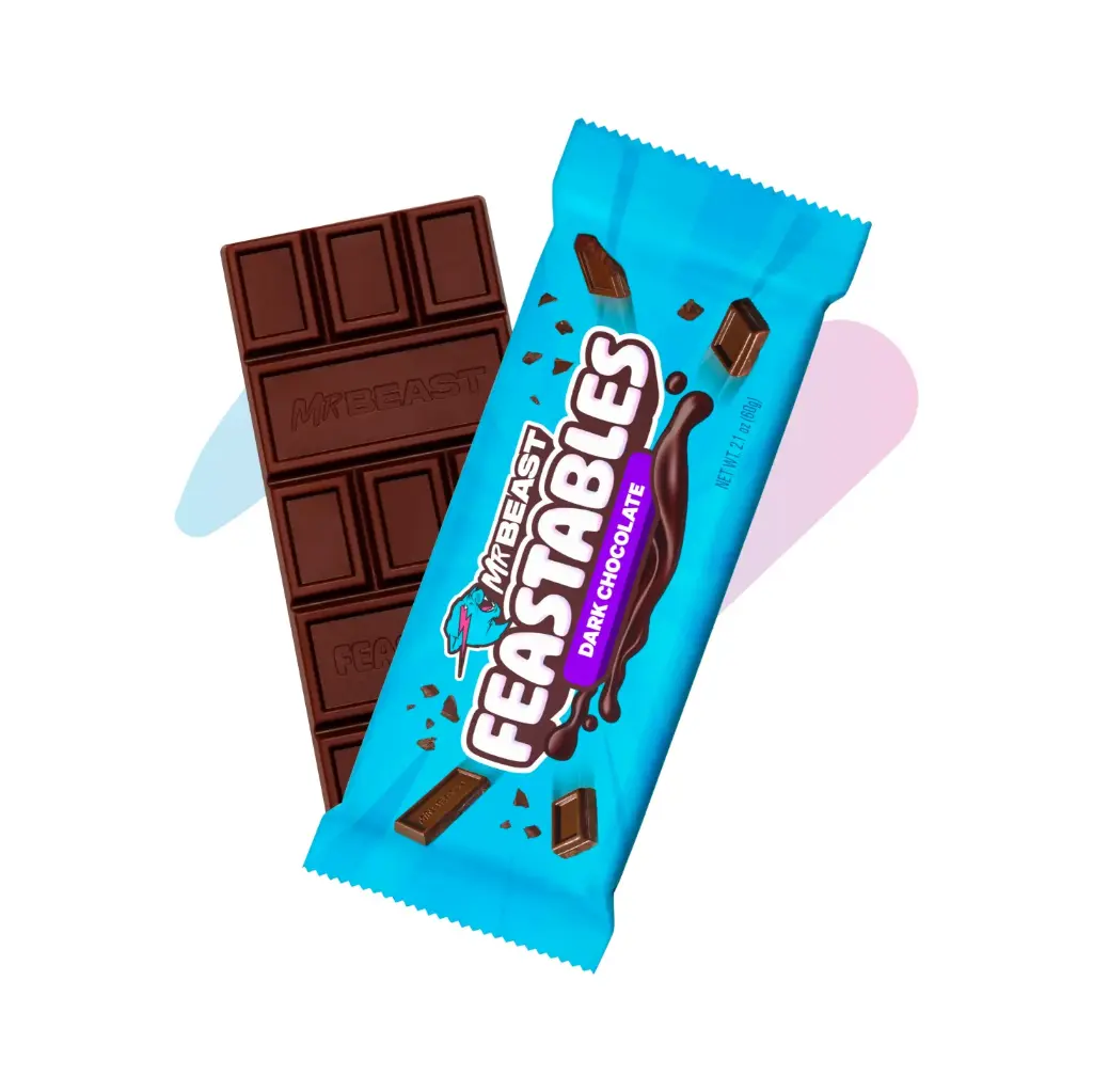 Feastables MrBeast Dark Chocolate (2.12oz Bar)