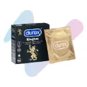 Bao Cao Su Durex Kingtex (Hộp 3 Cái)