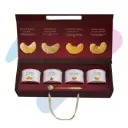 Set Quà Hạt Điều Khởi Sắc Bloom Kaz (Hộp 400g - 4 Lon 100g)