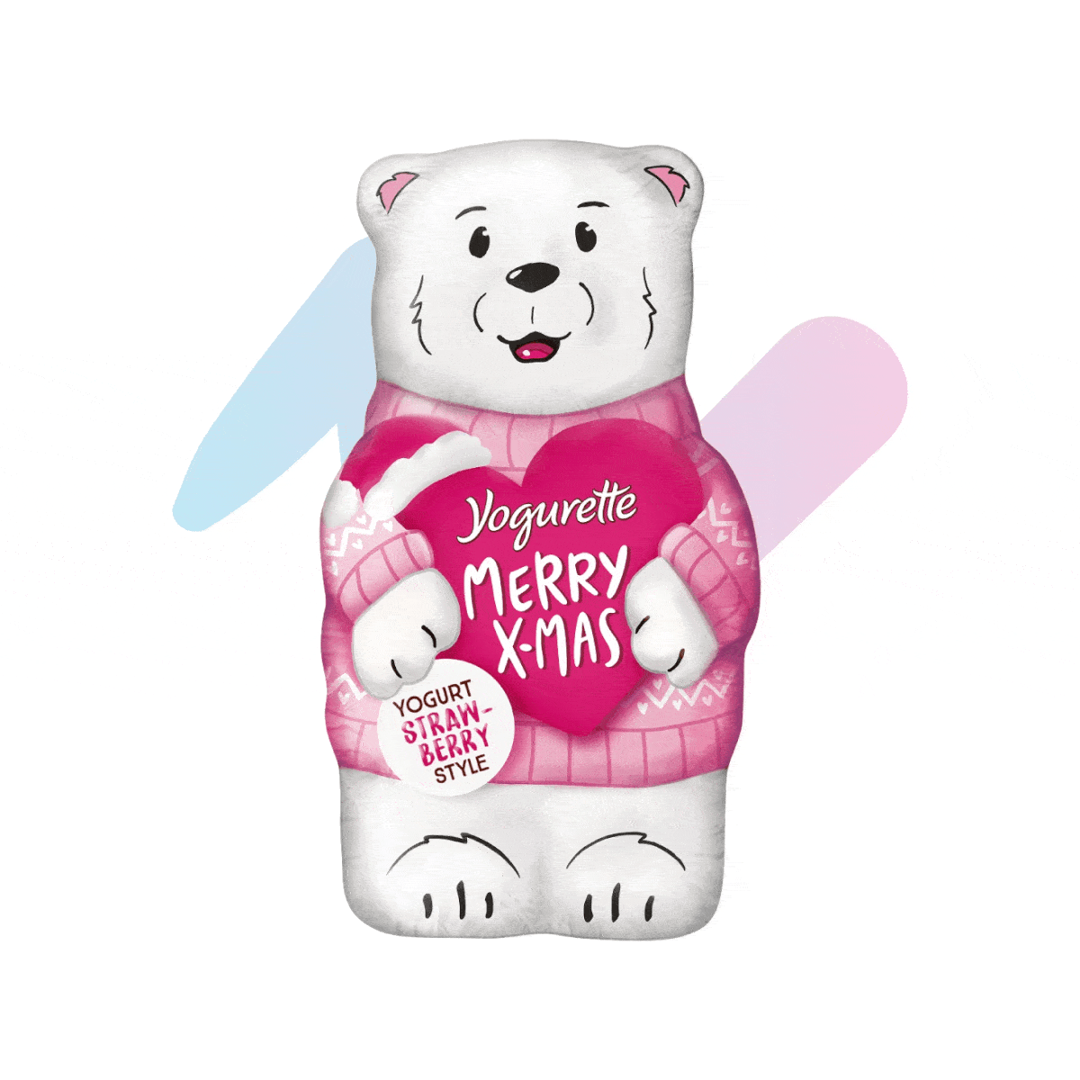 Socola Gấu Tuyết Yogurt Dâu Ferrero Rocher (Gói 70g)